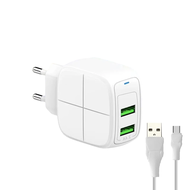 Pengisi daya ponsel 18W Adaptor pengisi daya ponsel USB Set universal pengisian daya super cepat Dil