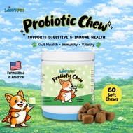 Probiotic 60 CHEW | Dog Supplement | Animal Dog Vitamins | Leryspets