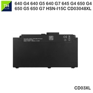 HP ProBook 640 G4  640 G5  640 G7  645 G4  650 G5  650 G7  CD03XL  Laptop Replacement Battery