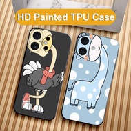 For iPhone 16Plus Phone Case For iPhone 16Plus Shockproof TPU Soft Case For iPhone16 Back Cover For 