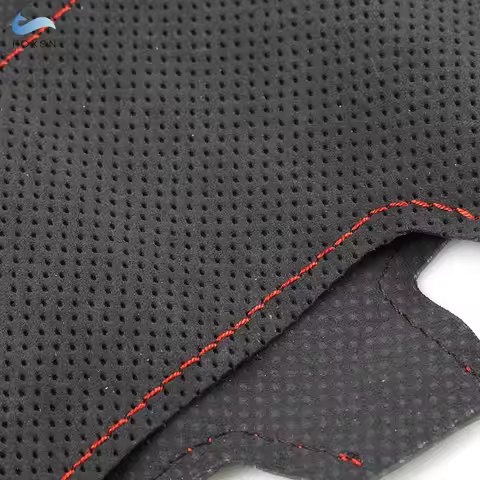1.2mm Suede Leather Car Steering Wheel Cover For Audi A1 8X A3 8V 8Y 2018-2022 A4 Allroad B9 Avant A