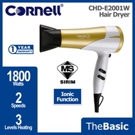 CORNELL 1800w Ionic Twistable Hair Dryer With diffuser ( CHD-E2001W / CHDE2001W )