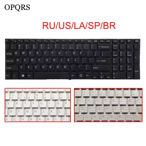 Laptop Keyboard For Sony VAIO SVF152C29V SVF152a29u SVF152C29U SVF152C29W SVF152C29X SVF152A29L SVF1