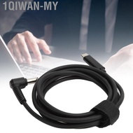 1qiwan-my USB C PD Converter Male to  Type 6.0x3.7mm Portable Fast Charging Cable 65W 1.5m/5.0ft for