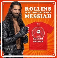 [美國瘋潮]正版WWE Seth Rollins My Monday Night Messiah Tee 彌賽亞SR衣服