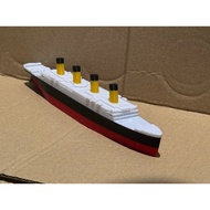 3D printed Titanic ship model, ship toy model