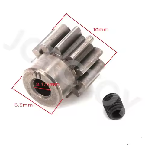 RC 32P 11T 3.175mm Metal Motor Gear Pinion Gear #6747 For TRAXXAS Rustler T4 TRX-6 RC Car Upgrade Pa