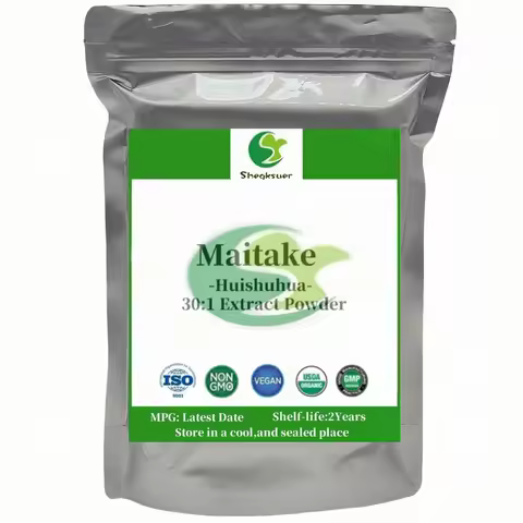 Global Customized 30:1 Maitake Powder Refillable bags Packaging for Global Production Raw Material F