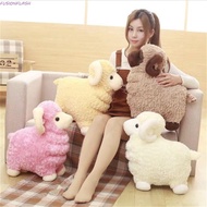 FUSIONFLASH Sheep Plush Toy Christmas Gift Lovely Soft Pillow Little Sheep Home Decor Plush Pillow