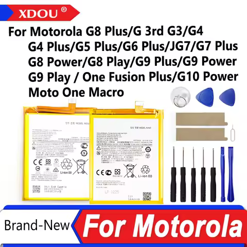 Brand-New Battery For Motorola Moto G8 Plus G 3rd G3 G4 G5S Plus G5 G6 J G7 G8 G9 G10 Plus Power Pla