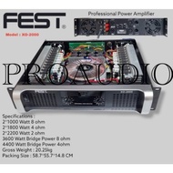 Power Amplifier Fest Xo 2000 Xo2000 1000 Watt Original