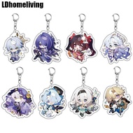 Honkai: Star Rail keychain Phainon Acheron cute version acrylic interlayer acrylic pendant