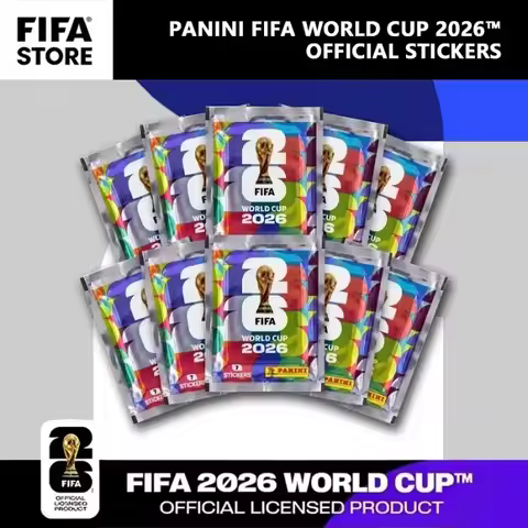 In Stock Panini 2026 FIFA Football Cup Sticker Pack Panini Soccer Card Panini Cards Soccer Memorabil
