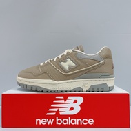 New Balance NB 550 Men Women Khaki Leather D Last Sneakers Sports Casual Shoes BB550LY1