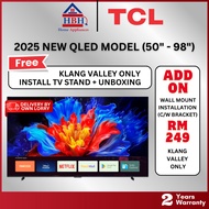 [FAST DELIVERY] 2025 NEW TCL QLED Google TV | AiPQ PRO PROCESSOR 85" 98" | Google TV | Andriod TV | 