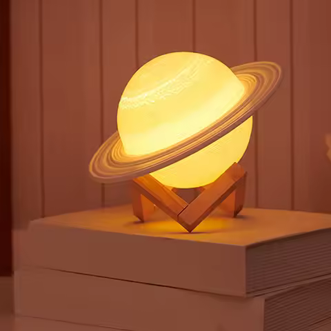 1pc Moon Decor Planet Light Decoration Jupiter Night Lamp Decor Planet Light Indoor Night Lamp Decor