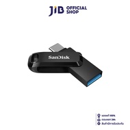 1 TB FLASH DRIVE (แฟลชไดร์ฟ) SANDISK ULTRA DUAL DRIVE GO USB TYPE-C (USB-C &amp; USB-A) (BLACK) (SDDDC3-1T00-G46)