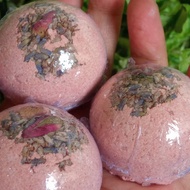 Fizzy Bath Bombs with Epsom salt