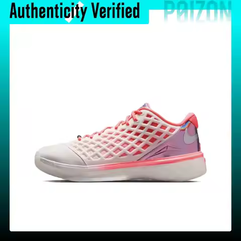 Nike Zoom Kobe 3 Basketball Shoes Unisex Low-top White Red Pink IQ3917-100