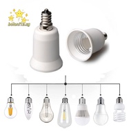 BOLONI12 E12 to E27 Lamp Holder, 6A Screw Bulb Base, Premium Bulb Socket 220V PBT Lamp Adapter Conve