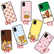 Rilakkuma Design Black Soft Case Compatible for Huawei Nova Y8P 3I 5T 2I 2 3 Lite