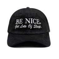 Caps Caps | Corduroy Corduroy | Snackingchoices | Be Nice Black
