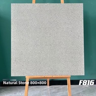 SHANNAIER | Anti-slip Wear-resistant Gray Terrazzo Tiles 800x800mm