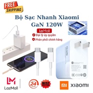 SALE SẬP SÀN Bộ sạc Xiaomi 120W Chính Hãng kèm cáp C to C GaN Sạc nhanh typec Mua Sạc 120W Xiaomi Bả