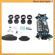 RC Car Wheelbase Frame High Simulation RC Car Frame TT01/TT01E 1/10 RC Car Model Chassis Bumper High