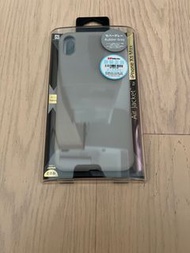 日本制 全新Power Support iphone xs max air jacket rubber grey brand new
