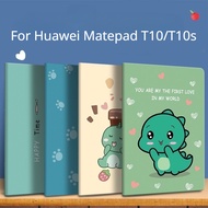 For Huawei MatePad T10S T10 AGS3-W09 AGS3-L09 10.1 2020 T10 9.7 Case Tablet PU Leather Cover for Huawei MatePad T10 T 10 Case Enjoy Table 2/honor 6/X6/T10S/C5E/C3-9.7