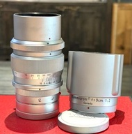 Leica Summicron 90mm 9cm f2 Ver.1 SOOZI M Midland with hood
