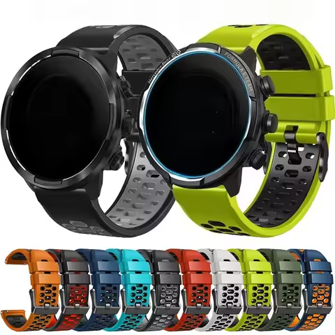 24mm Strap For TicWatch Pro 5 Band Replacement Wristband For TicWatch Pro 5 Smartwatch Silicone Spor