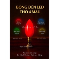 2 LED chili bulbs, E12 altar light bulbs of all kinds