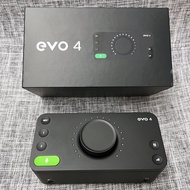 Audient Evo 4 2in/2out USB 錄音介面 Podcast 直播 內建 Loopback