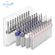SERENEN PCB Drill Bits Multifunctional PCB Twist Drill Wood CNC Drill Carbide CNC Milling Cutter