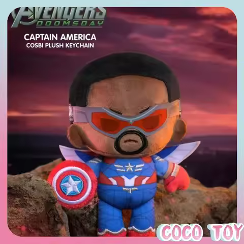 Authentic Hot Toys Avengers 5 Doomsday COSBI Blind Box Mini Figurine Film Merchandise Desk Display O