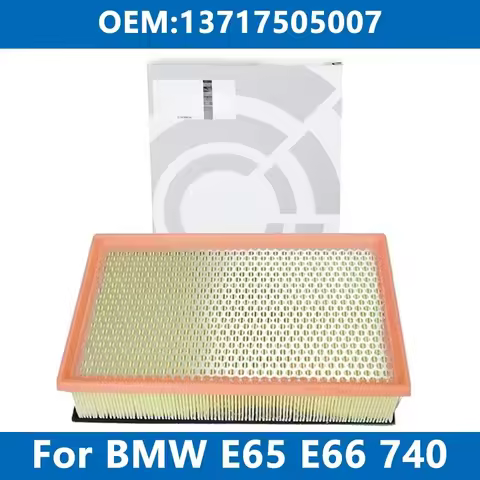 Car Air Filter Cleaner Element 13717505007 For BMW E65 E66 E67 730Li 735 740d 745 750 M54 N52 N62 M6