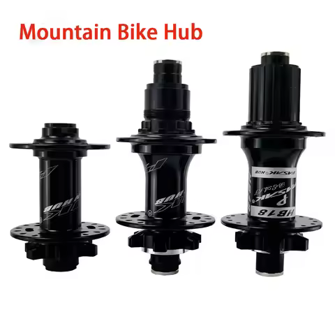 HB09 24H Straight Pull MTB Hub, 100/110/142/148mm Thru Axle, HG/MS/XD/XDR 12 Speed Freehub, Disc Bra
