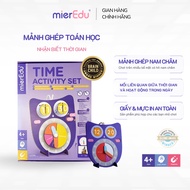 Magnetic clock puzzle set, time recognition, number calculation (ME341A) | MierEdu (Australia)