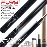 FURY DL-3 MAPLE POOL CUE - 13 MM - BILLIARD STICK STIK BILIAR BILYAR - LUX MN