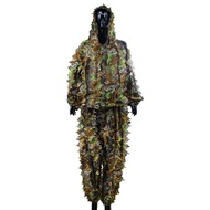 Rừng gỗ Cam Phối Quần Áo Ngụy Trang 3D Rừng Free Size