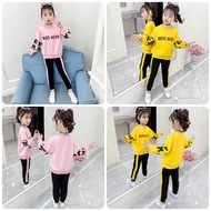 Autumn Winter fashion clothes set for girls from 14-45kg (4-14 years old).BET model. Beautifully tai