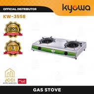 Kyowa Gas Stove w/ 2 Burners – Heavy Duty Original with 1 Year Warranty KW-3558