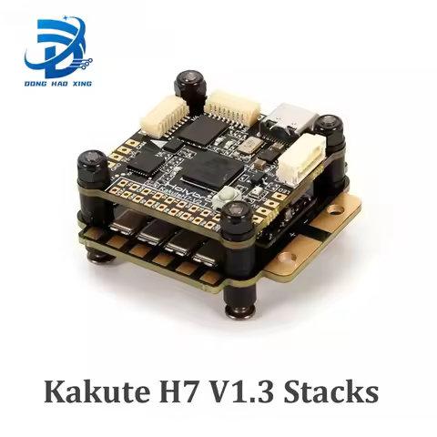 For HolyBro Kakute H7 V1.3 V1.5 Stacks H7 MPU6000 Flight Controller Tekko32 F4 50A / Matel 65A 4in1 