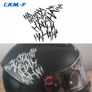 HAHAHA Helmet Sticker Novel Joker Hahaha Decals Stickers Funny Graffiti Car Sticker Waterproof Stick