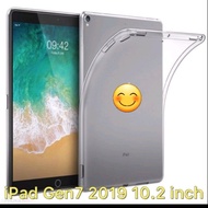 Transparent flexible case for iPad Gen7 2019 10.2 inch/Gen 8 2020/Gen 9 2021/Gen 10 2022 iPad case