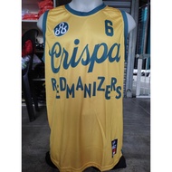 PBA Retro Jersey yellow Crispa Redmanizers Co Jr. 6