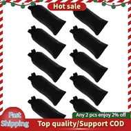 10Pcs  Burlap Wine Bags Drawstring, Hessian Cloth Bottle Gift Bags for Blind Taste Halloween Party H