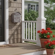 Mail Box Large Capacity Weatherproof Letterbox for Front Door Garden Outdoor